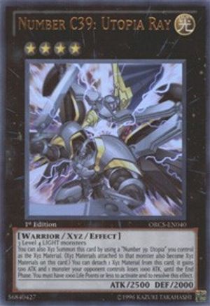 Number C39: Utopia Ray (ORCS-EN040) - Order of Chaos Unlimited
