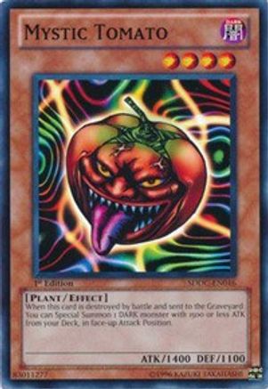 Mystic Tomato (SDDC-EN016) - Structure Deck: Dragons Collide Unlimited