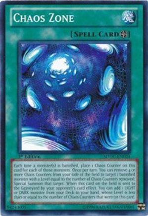 Chaos Zone (SDDC-EN024) - Structure Deck: Dragons Collide Unlimited