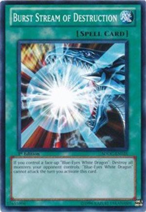 Burst Stream of Destruction (SDDC-EN025) - Structure Deck: Dragons Collide Unlimited