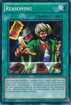Reasoning (SDDC-EN031) - Structure Deck: Dragons Collide 1st Edition