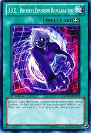 D.D.R. - Different Dimension Reincarnation (SDDC-EN034) - Structure Deck: Dragons Collide Unlimited