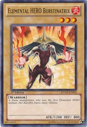 Elemental HERO Burstinatrix (RYMP-EN002) - Ra Yellow Mega Pack Unlimited