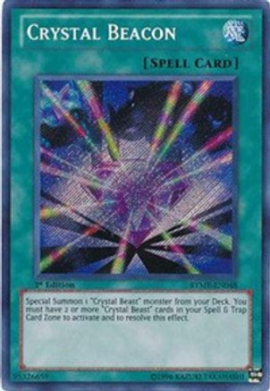 Crystal Beacon (RYMP-EN048) - Ra Yellow Mega Pack 1st Edition