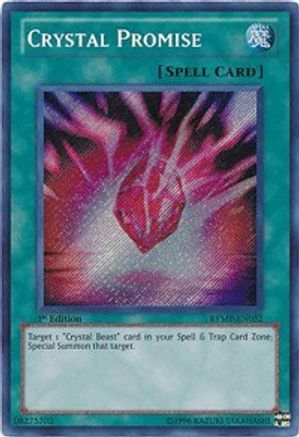 Crystal Promise (RYMP-EN052) - Ra Yellow Mega Pack Unlimited