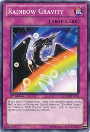 Rainbow Gravity (RYMP-EN057) - Ra Yellow Mega Pack Unlimited