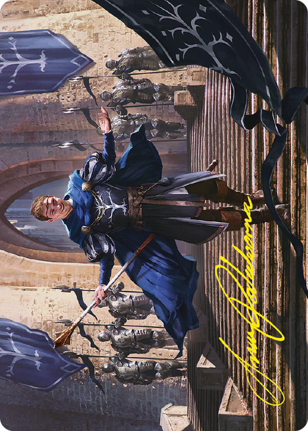 Faramir, Steward of Gondor // Faramir, Steward of Gondor (ALTR-062) - Tales of Middle-earth Art Series (Borderless) Foil