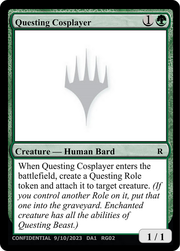 Questing Cosplayer (UNK-RG02D) - Unknown Event