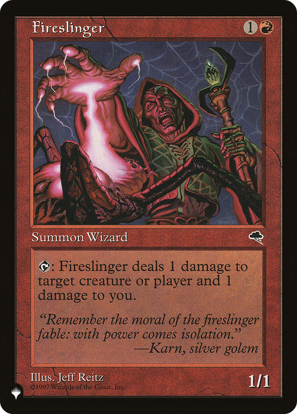 Fireslinger (LIST-TMP-173) - The List