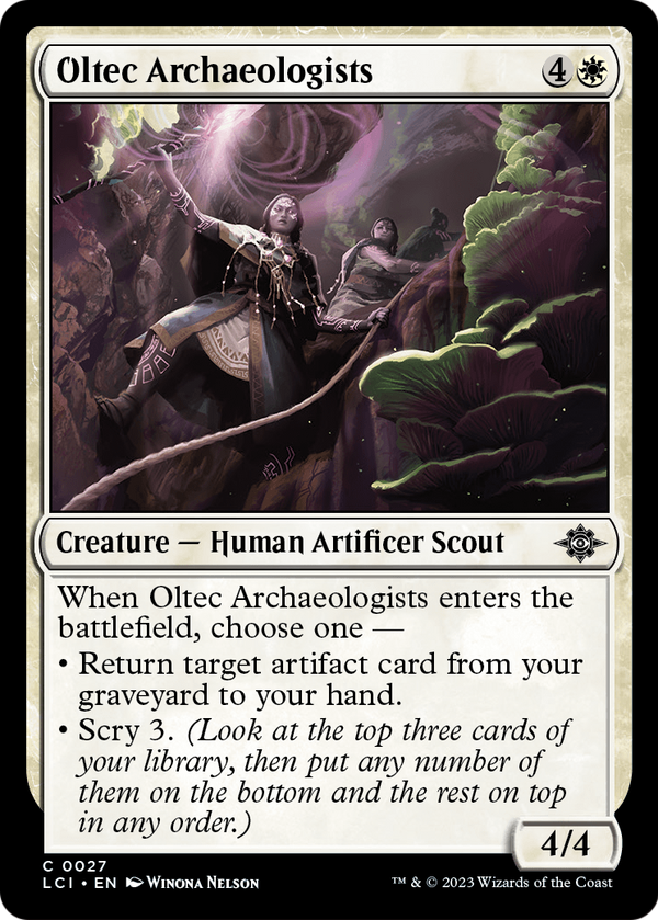 Oltec Archaeologists (LCI-027) - The Lost Caverns of Ixalan Foil