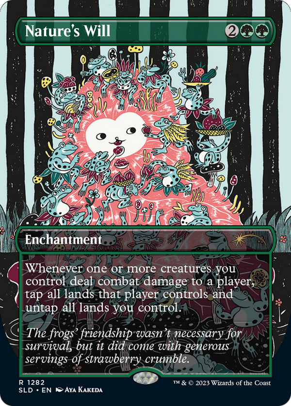 Nature's Will (SLD-1282) - Secret Lair Drop (Borderless)