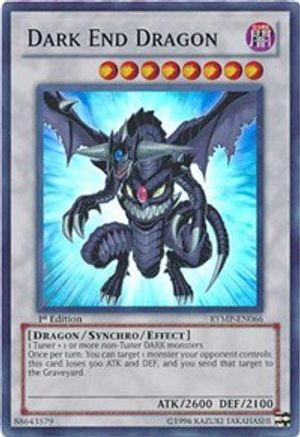Dark End Dragon (RYMP-EN066) - Ra Yellow Mega Pack 1st Edition