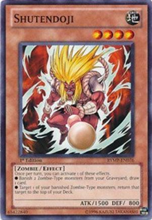 Shutendoji (RYMP-EN076) - Ra Yellow Mega Pack 1st Edition