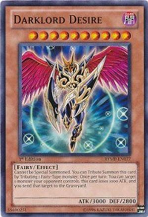 Darklord Desire (RYMP-EN077) - Ra Yellow Mega Pack 1st Edition