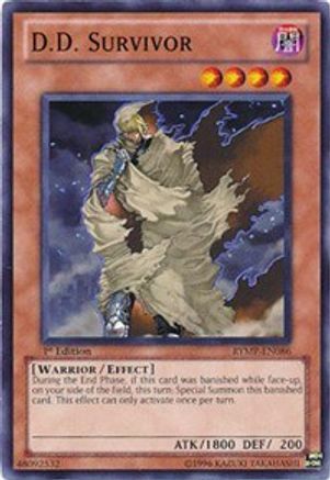 D.D. Survivor (RYMP-EN086) - Ra Yellow Mega Pack Unlimited
