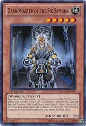 Grandmaster of the Six Samurai (RYMP-EN087) - Ra Yellow Mega Pack Unlimited