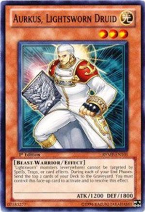 Aurkus, Lightsworn Druid (RYMP-EN105) - Ra Yellow Mega Pack Unlimited