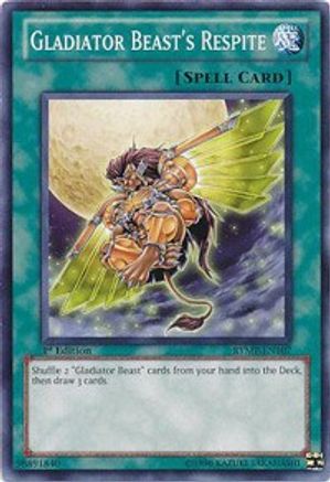 Gladiator Beast's Respite (RYMP-EN107) - Ra Yellow Mega Pack Unlimited