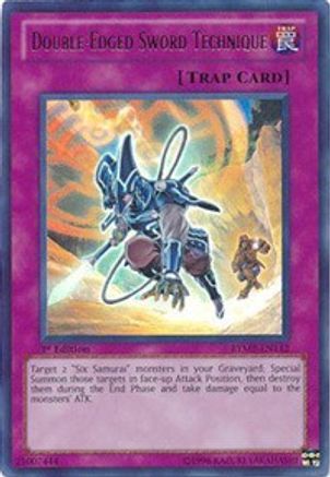 Double-Edged Sword Technique (RYMP-EN112) - Ra Yellow Mega Pack 1st Edition