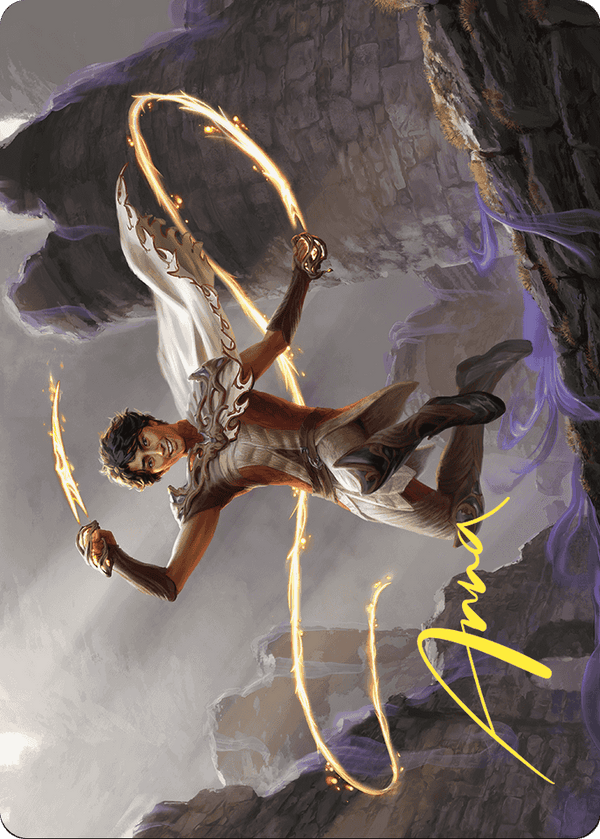 Kellan, the Fae-Blooded // Kellan, the Fae-Blooded (AWOE-039) - Wilds of Eldraine Art Series (Borderless)