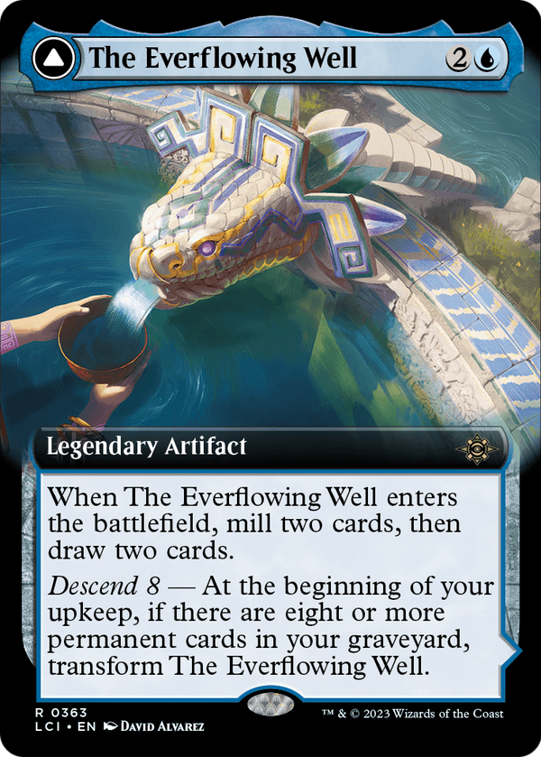 The Everflowing Well (Extended Art) (LCI-363) - The Lost Caverns of Ixalan: (Extended Art)