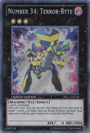 Number 34: Terror-Byte (PRC1-ENV02) - 2012 Premium Collection Tin Limited