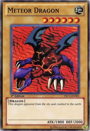 Meteor Dragon (PRC1-EN001) - 2012 Premium Collection Tin 1st Edition