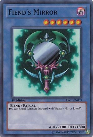 Fiend's Mirror (PRC1-EN003) - 2012 Premium Collection Tin 1st Edition