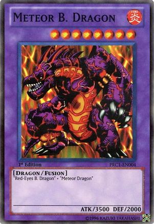 Meteor B. Dragon (PRC1-EN004) - 2012 Premium Collection Tin 1st Edition