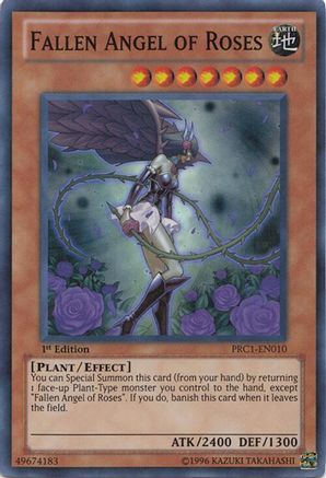 Fallen Angel of Roses (PRC1-EN010) - 2012 Premium Collection Tin 1st Edition
