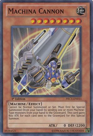 Machina Cannon (PRC1-EN011) - 2012 Premium Collection Tin 1st Edition