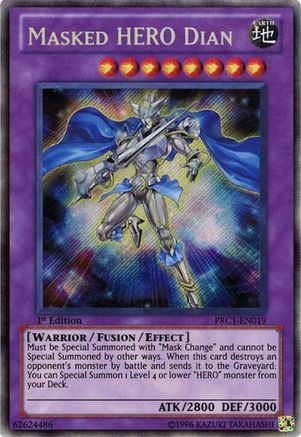 Masked HERO Dian (PRC1-EN019) - 2012 Premium Collection Tin 1st Edition