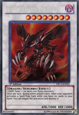 Void Ogre Dragon (PRC1-EN021) - 2012 Premium Collection Tin 1st Edition