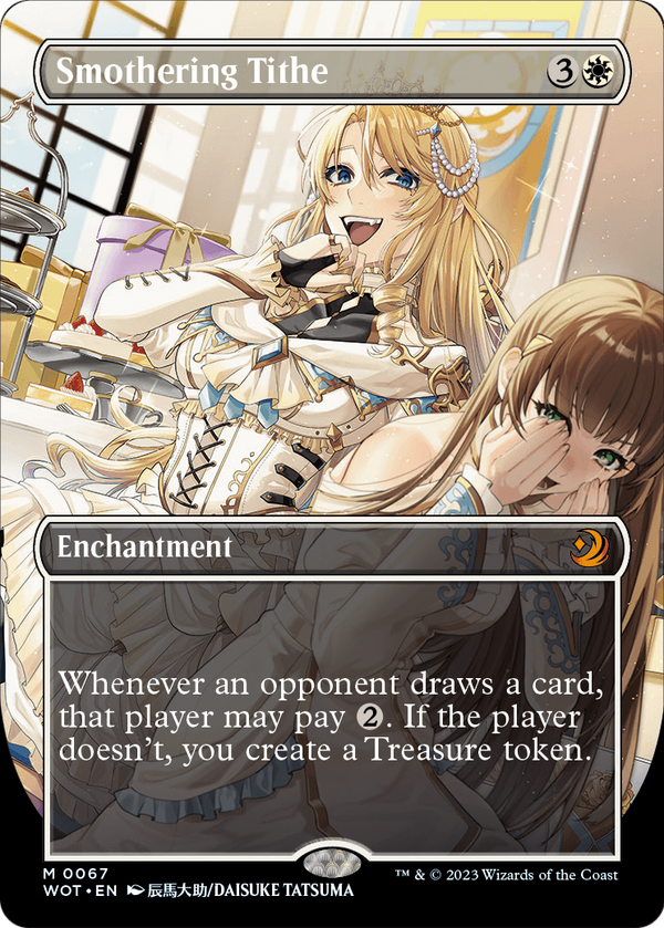 Smothering Tithe (Anime Borderless) (WOT-067) - Wilds of Eldraine: Enchanting Tales