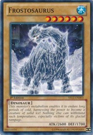 Frostosaurus (YS12-EN003) - Starter Deck: Xyz Symphony 1st Edition