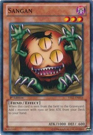 Sangan (YS12-EN016) - Starter Deck: Xyz Symphony 1st Edition