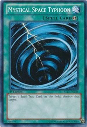 Mystical Space Typhoon (YS12-EN024) - Starter Deck: Xyz Symphony 1st Edition