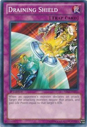 Draining Shield (YS12-EN035) - Starter Deck: Xyz Symphony 1st Edition