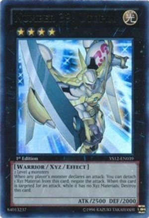 Number 39: Utopia (YS12-EN039) - Starter Deck: Xyz Symphony 1st Edition