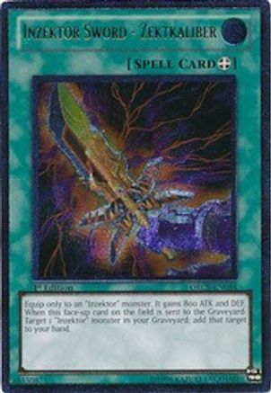 Inzektor Sword - Zektkaliber (UTR) (ORCS-EN054) - Order of Chaos 1st Edition