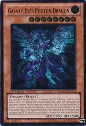 Galaxy-Eyes Photon Dragon (UTR) (PHSW-EN011) - Photon Shockwave 1st Edition