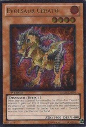 Evolsaur Cerato (UTR) (PHSW-EN020) - Photon Shockwave 1st Edition