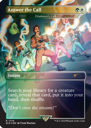 Answer the Call - Eladamri's Call (Rainbow Foil) (SLD-1770) - Secret Lair Drop Series Foil