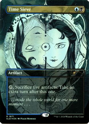 Time Sieve (Rainbow Foil) (SLD-1671) - Secret Lair Drop Series Foil
