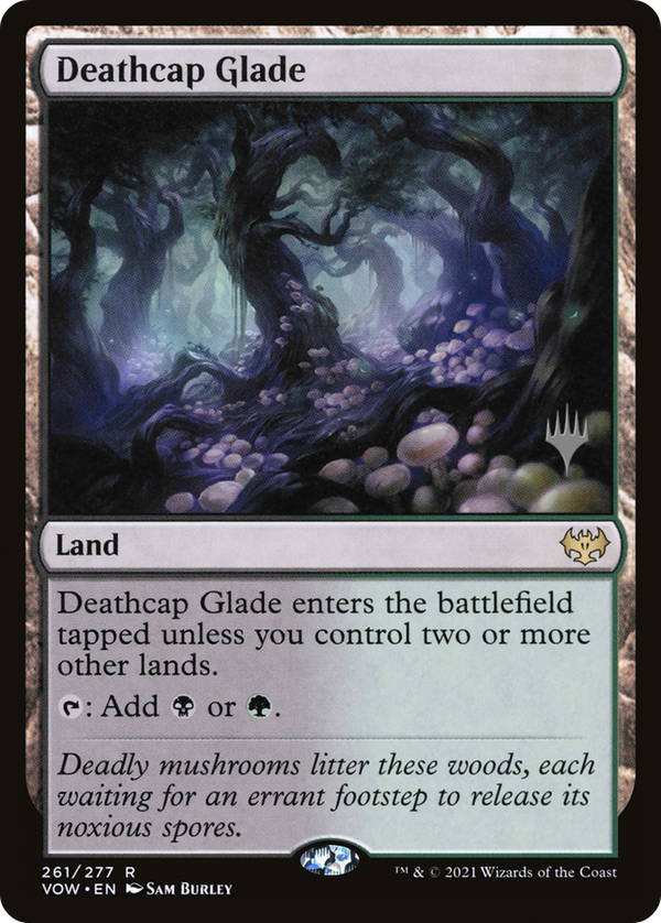 Deathcap Glade (PPDMU-261) - Innistrad: Crimson Vow Promos