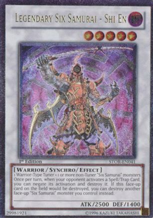 Legendary Six Samurai - Shi En (UTR) (STOR-EN041) - Storm of Ragnarok Unlimited