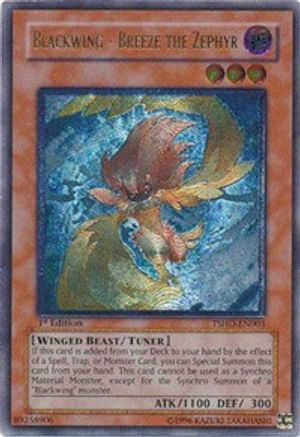Blackwing - Breeze the Zephyr (UTR) (TSHD-EN003) - The Shining Darkness 1st Edition