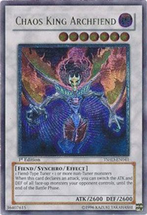 Chaos King Archfiend (UTR) (TSHD-EN041) - The Shining Darkness 1st Edition