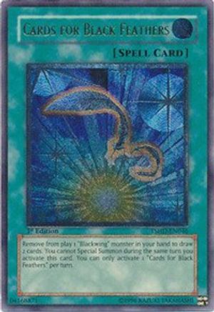 Cards for Black Feathers (UTR) (TSHD-EN046) - The Shining Darkness 1st Edition