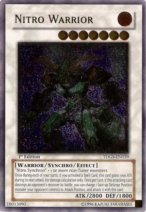 Nitro Warrior (UTR) (TDGS-EN039) - The Duelist Genesis 1st Edition